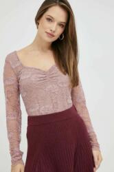 GUESS bluza femei, culoarea roz, neted 9BYY-BDD06B_34X