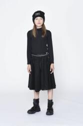 DKNY fusta fete culoarea negru, mini, evazati 9BYY-SDG01J_99X