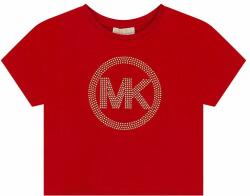 Michael Kors tricou de bumbac pentru copii culoarea rosu 9BYY-TSG04Z_33X
