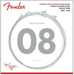 Fender 733250600 - Yngwie Malmsteen Signature Electric Guitar Strings Set . 008-. 046 Gauges Nickel-Plated Steel - FEN033
