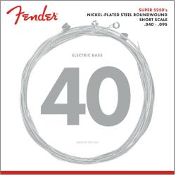 Fender 735250402 - Super 5250 Bass Strings Set Nickel-Plated Steel Roundwound Short Scale 5250XL . 040-. 095 Gauges - FEN048