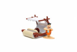 Simba Toys Jada Set Masinuta Metalica Flintmobilul Scara 1: 32 Si Figurina Fred Flintstone (253253002) - ejuniorul