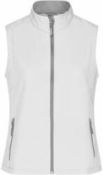 James & Nicholson (Daiber) Női softshell mellény JN1127 - Fehér / fehér | XL (1-JN1127-1745494)