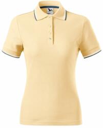 MALFINI Női galléros póló Focus - Bourbon vanilla | L (2338515)