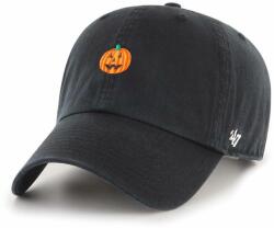 47 brand 47brand șapcă din bumbac culoarea negru, cu imprimeu M9KK-CAU08N_99X
