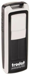 TRODAT Bélyegző TRODAT Pocket Printy 9512 zseb fehér ház fekete párna (9512FE/F) - papir-bolt