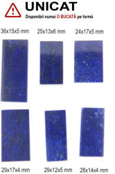 Cabochon Lapis Lazuli Natural - Dreptunghi - 24-36 x 12-17 x 4-6 mm - 1 Buc