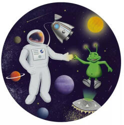 Amscan Space, Űr papírtányér 8 db-os 23 cm (DPA9914665)