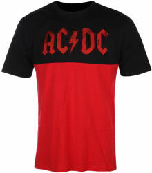AMPLIFIED Tricou pentru bărbați AC/DC - HIGHWAY TO HELL - NEGRU / ROȘU - AMPLIFIED - ZAV831K38