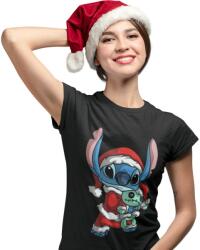  Stitch Mikulás - Karácsonyi Női Póló (675762)