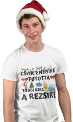  Csak ennyire futotta - Karácsonyi Férfi Póló (400237)