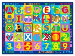 Melissa & Doug Covor de joaca Litere si forme geometrice - Melissa & Doug