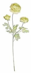 Bizzotto Set 12 flori artificiale Ranunculus verde 61 cm (0171325) - decorer