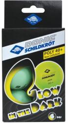 Donic Ping-pong labda Donic Glow in the dark 6 db (608507) - s1sport