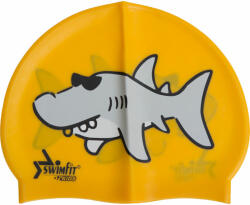 Swimfit Úszósapka Swimfit cápás sárga (302097)