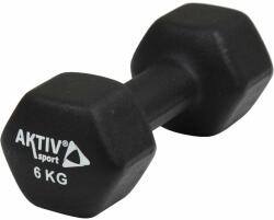 Aktivsport Súlyzó neoprén Aktivsport 6 kg fekete (LKDB-504B-6KG-F)