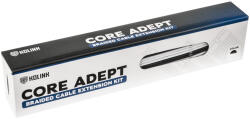 Kolink Core Adept hosszabbító szett Fekete/Fehér /COREADEPT-EK-BWH/