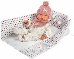 Llorens Nica újszülött baba pelenkázóval 40 cm