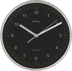 Technoline Klasszikus analóg óra, fekete-ezüst (WT 6700) (WT6700fekete)