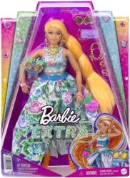 Mattel Barbie - Extravagáns prémium baba virágos ruhában (HHN14)