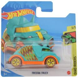 Mattel Hot Wheels - Tricera-Truck türkizkék kisautó 1/64 (5785/GTC40)