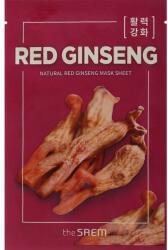 The Saem Mască din țesătură cu extract de ginseng roșu pentru față - The Saem Natural Red Ginseng Mask Sheet 21 ml