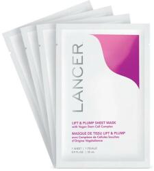 Lancer Mască din țesătură cu efect de lifting - Lancer Lift & Plump Sheet Mask 4 x 25 ml