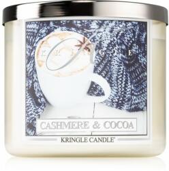 Kringle Candle Cashmere & Cocoa lumânare parfumată 411 g