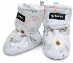 T-TOMI Booties Flowers babacipő 3-6 months