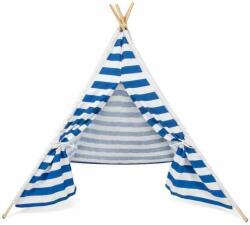 Cosmolino Cort copii Teepee 120x120x155 cm Cosmolino MP77603 (MP77603_Albastru Inchis)