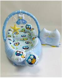 MyKids Babynest Plush MyKids 0115 Owls Blue (00086380) - babyneeds