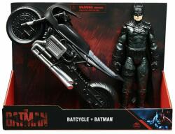 Spin Master - BATMAN FILM MOTOCICLETA LUI BATMAN SI FIGURINA BATMAN 30CM (6064712) Figurina
