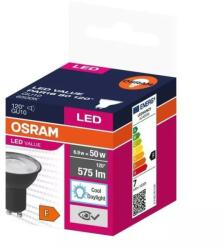 OSRAM LED Izzó VALUE PAR16 GU10/6, 9W/230V 6500K 120° fekete - Osram 4058075766662 (P225237)
