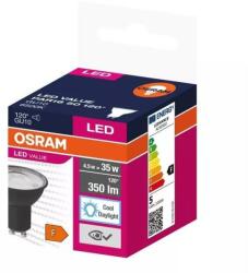 OSRAM LED Izzó VALUE PAR16 GU10/4, 5W/230V 6500K 120° fekete - Ledvance 4058075766488 (P225231)