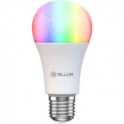 Tellur Bec LED RGB inteligent Tellur TLL331341 Wi-Fi dimabil E27 9W 820 lm Lumina alba si colorata 2700K-6500K RGB (TLL331341)