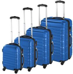 Timeless Tools 4 db-os merev falú bőrönd szett, 4 színben-kék (HOP1000938-4)