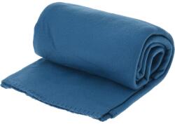 4-Home Pătură fleece albastru închis, 130 x 160 cm