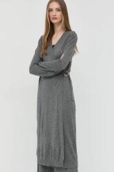 TWINSET rochie din amestec de lana culoarea gri, midi, drept 9BYY-SUD0IS_90X