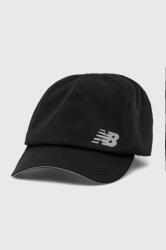 New Balance șapcă LAH21103BK culoarea negru, cu imprimeu PPYY-CAM0B7_99X