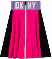 DKNY fusta fete culoarea roz, mini, evazati 9BYY-SDG01E_43X