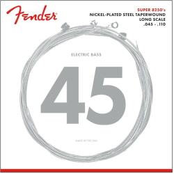Fender 738250406 - 8250 Bass Strings Set Nickel Plated Steel Taperwound Long Scale 8250M . 045-. 110 Gauges - FEN046