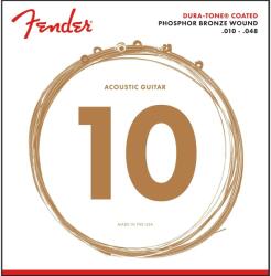 Fender 730860402 - 860XL Phosphor Bronze Dura Tone® Coated 10-48 Set - FEN069