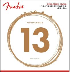 Fender 730860408 - 860M Phosphor Bronze Dura-Tone® Coated 13-56 Set - FEN072