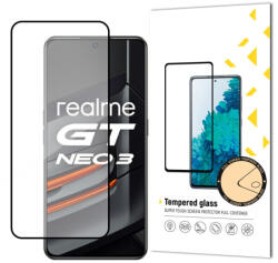 MG Full Glue üvegfólia Realme GT Neo 3, fekete - mobilego
