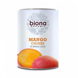 biona Bio Mangó darabok mangólében 400 g - netbio