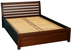 Quality Beds Lisszabon ágyneműtartós bükk ágy 120x200 - alvasstudio