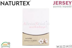 Naturtex fehér Jersey gumis lepedő 1480-200x200 cm