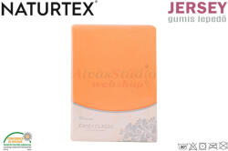 Naturtex narancs Jersey gumis lepedő 140-160x200 cm - alvasstudio