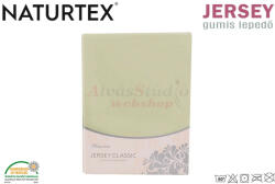 Naturtex világoszöld Jersey gumis lepedő 140-160x200 cm - alvasstudio