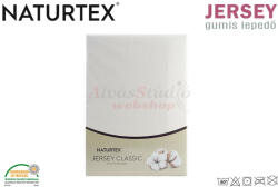 Naturtex vanília Jersey gumis lepedő 1480-200x200 cm